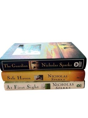 Lot of 3 Hardcover Nicholas Sparks Books